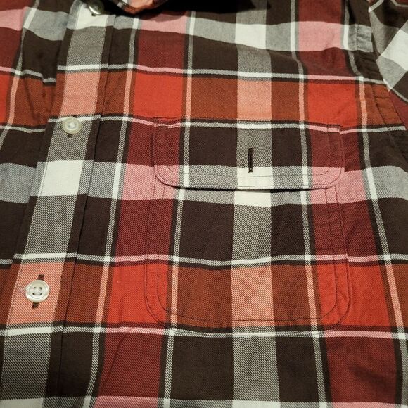 Banana Republic Flannel Classic Fit Button Up Shirt Men's Size Large - Picture 3 of 8